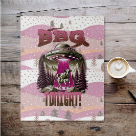 エイリアンBBQ牛の誘拐ジョーク ジグソーパズル