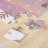 エイリアンBBQ牛の誘拐ジョーク ジグソーパズル (側面)