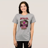 エイリアンBBQ牛の誘拐ジョーク トライブレンドTシャツ (正面全面)