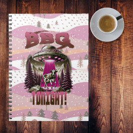 エイリアンBBQ牛の誘拐ジョーク ノートブック