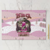 エイリアンBBQ牛の誘拐ジョーク ペーパーパッド (インサイチュ)