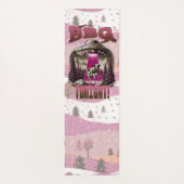 エイリアンBBQ牛の誘拐ジョーク ヨガマット (裏面)