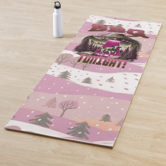 エイリアンBBQ牛の誘拐ジョーク ヨガマット (インサイチュ)