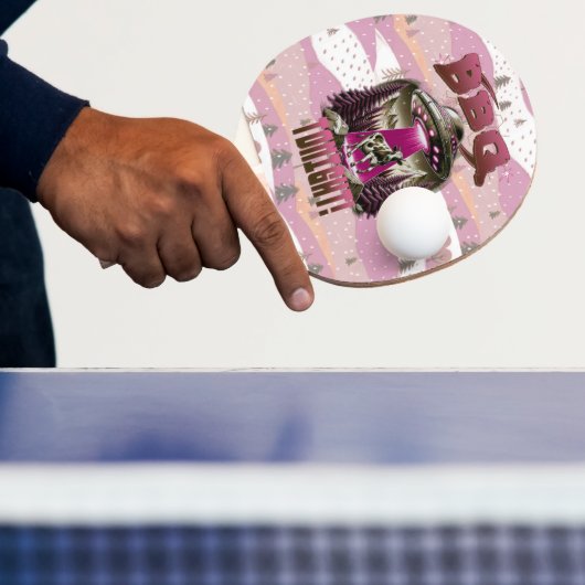 エイリアンBBQ牛の誘拐ジョーク 卓球ラケット (インサイチュ)