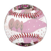 エイリアンBBQ牛の誘拐ジョーク 野球ボール (正面)