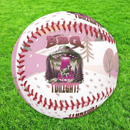 エイリアンBBQ牛の誘拐ジョーク 野球ボール