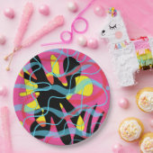 エイリアンBZZ ペーパープレート (パーティー)