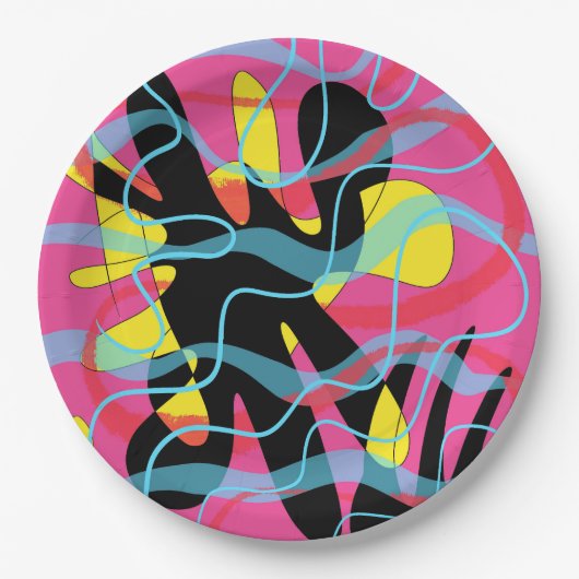 エイリアンBZZ ペーパープレート (正面)