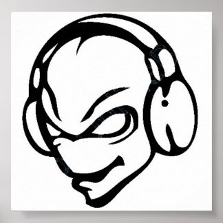 エイリアンdj ポスター