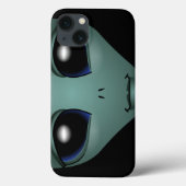 エイリアンiPadケース可愛いグレーE.T. iPadケース Case-Mate iPhoneケース (裏面)