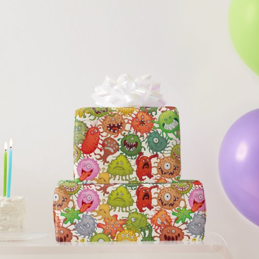 エイリアンn'モンスターズ包装紙 ラッピングペーパー (パーティーギフト)