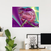 エイリアンNEREIDE，水のニンフ，ピンクシーシェルSci-Fi ポスター (ホームオフィス)