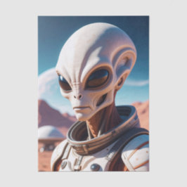 エイリアンSci-Fiデコページティッシュペーパー 薄葉紙