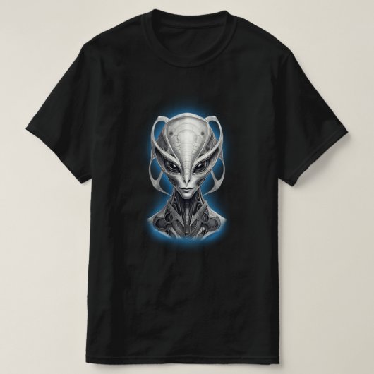 エイリアンSF/ホラー Tシャツ (デザイン正面)
