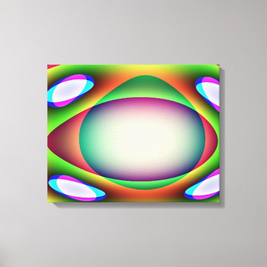 エイリアンSpaceship Canvas Print キャンバスプリント (正面)