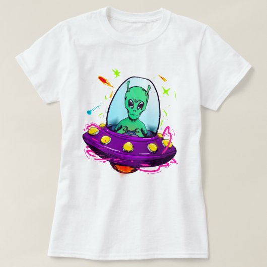 エイリアンTシャツ Tシャツ (デザイン正面)