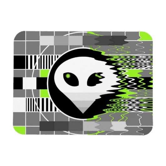 エイリアンTVフレキシブルマグネット マグネット (横)