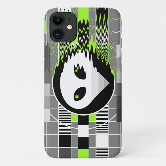 エイリアンTV iPhoneかろうじてケース Case-Mate iPhoneケース (裏面)
