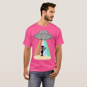 エイリアンUfoが地上に降りる Tシャツ (正面フル)
