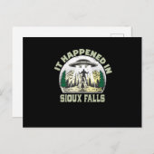 エイリアンUFOインスー秋シティ ポストカード (正面/裏面)