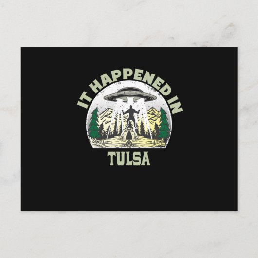 エイリアンUFOインタルサシティ ポストカード (正面)