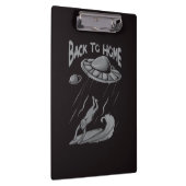 エイリアンufoサーフィンイラストレーション（ホームに戻る） クリップボード (右)