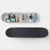 エイリアンUFOスケートボード スケートボード (横)