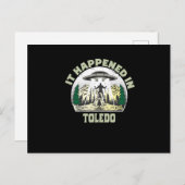 エイリアンUFOトレド市 ポストカード (正面/裏面)