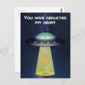 エイリアンUFOバレンタイン:君は僕のハートを誘拐した ポストカード (正面/裏面)