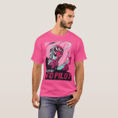 エイリアンUfoパイロット Tシャツ (正面フル)