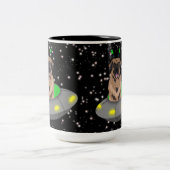 エイリアンUFOレオンバーガー ツートーンマグカップ (中央)