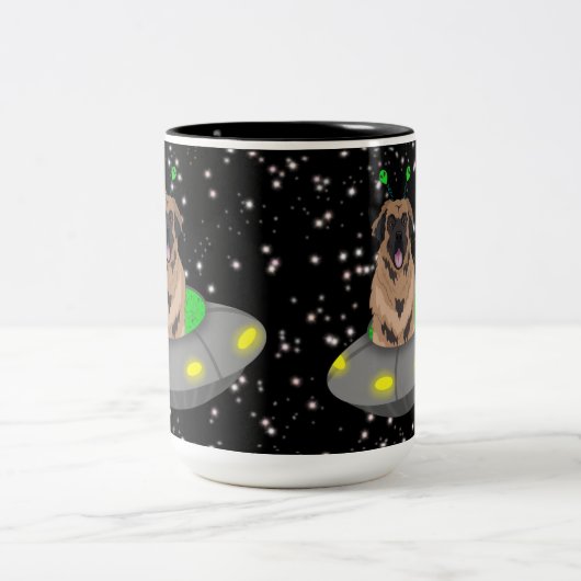 エイリアンUFOレオンバーガー ツートーンマグカップ (中央)