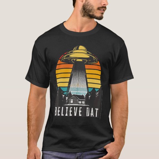 エイリアンUFO信じデットエイリアン拉致宇宙船Su Tシャツ (正面)