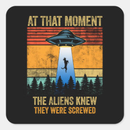 エイリアンUFO宇宙船がベルギーマリノワを作り上げる スクエアシール