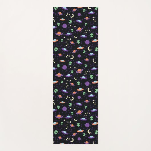 エイリアンUFO宇宙 ヨガマット (正面)