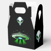 エイリアンUFO拉致宇宙船バースデーパーティー フェイバーボックス (オープン)