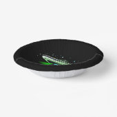 エイリアンUFO拉致宇宙船バースデーパーティー ペーパーボウル (傾斜あり)