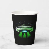 エイリアンUFO拉致宇宙船バースデーパーティー 紙コップ (裏面)