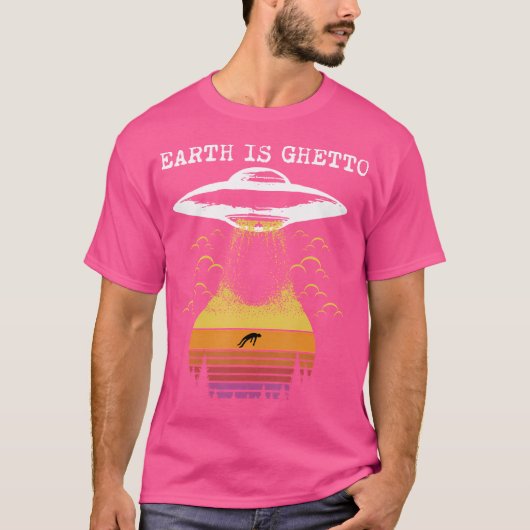 エイリアンUfo拉致 Tシャツ (正面)