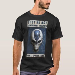 エイリアンUFO陰謀説ニュージャージー・ドローン Tシャツ
