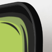 エイリアンUFO陰謀説 ピックルボールラケット (左詳細)