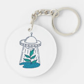 エイリアンUFO キーホルダー (裏面)