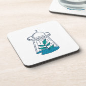 エイリアンUFO コースター (左側)