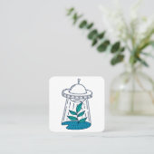 エイリアンUFO スクエア名刺 (スタンド正面)