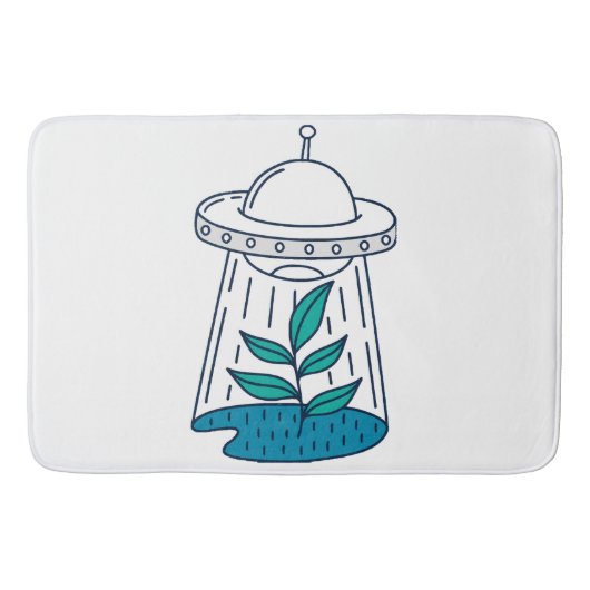 エイリアンUFO バスマット (正面)