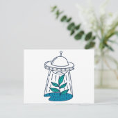 エイリアンUFO ポストカード (スタンド正面)