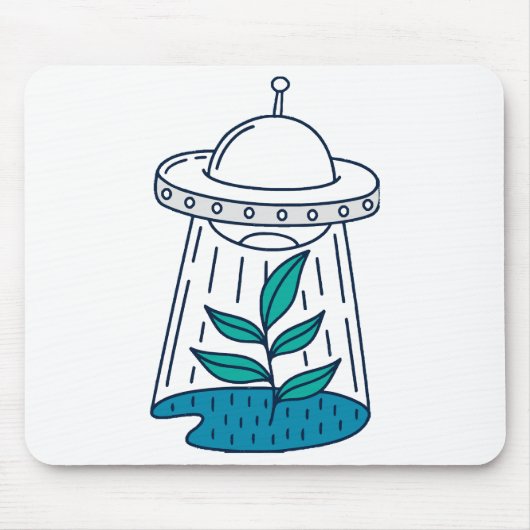 エイリアンUFO マウスパッド (正面)