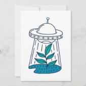 エイリアンUFO 招待状 (正面)