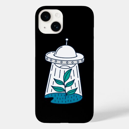 エイリアンUFO Case-Mate iPhoneケース (裏面)