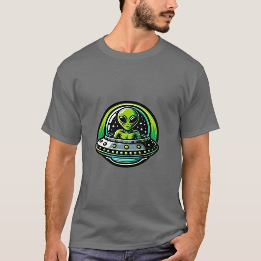 エイリアンUFO Tシャツ (正面)